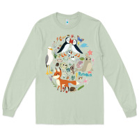 Matcha Puffin Rock gift for fans puffin rock characters Long Sleeve Tee - ArtChic