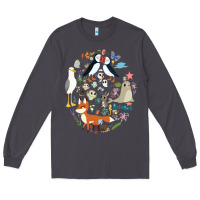 Smoke Puffin Rock gift for fans puffin rock characters Long Sleeve Tee - ArtChic
