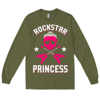 Army Green rockstar Long Sleeve Tee - ArtChic