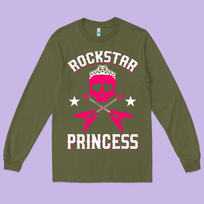Rockstar Long Sleeve Tee Designed By Artchic