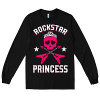 Black rockstar Long Sleeve Tee - ArtChic
