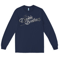 Navy The Doobie Brothers Long Sleeve Tee - ArtChic