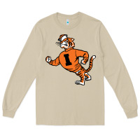 Mushroom Vintage Walking Angry Tiger Idaho State Long Sleeve Tee - ArtChic