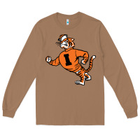 Vintage Walking Angry Tiger Idaho State Long Sleeve Tee | Teevron