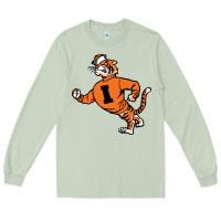Matcha Vintage Walking Angry Tiger Idaho State Long Sleeve Tee - ArtChic