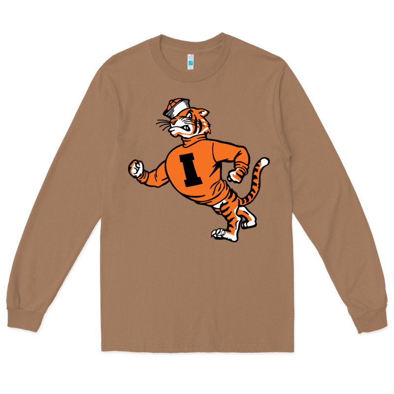 Vintage Walking Angry Tiger Idaho State Long Sleeve Tee by ArtChic | Teevron