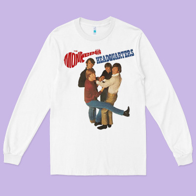 The Monkees Long Sleeve Tee Designed By Artchic