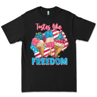 Black Tastes like freedom 4th of July Premium Tee - FaDigitalArtStudio