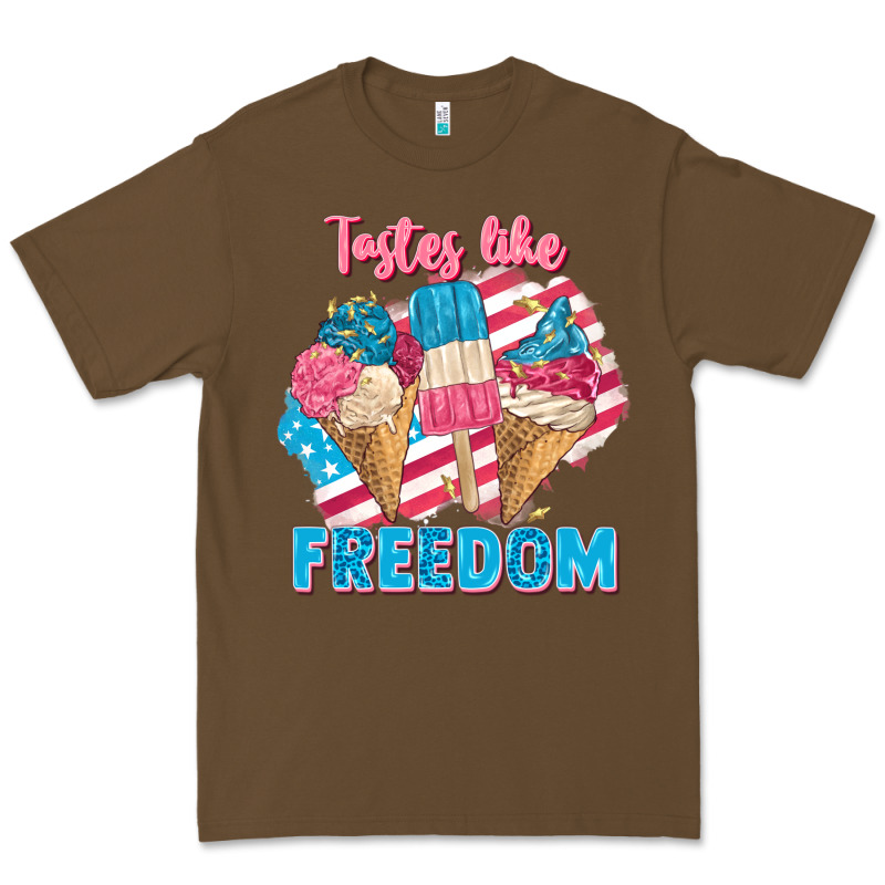 Tastes Like Freedom 4th Of July Premium Tee by FaDigitalArtStudio | Teevron