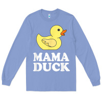 Colony Blue mama duck t shirt funny mother bird gift Long Sleeve Tee - ArtChic
