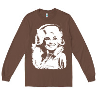 Chestnut dolly parton distressed photo Long Sleeve Tee - ArtChic