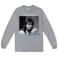 Heather Grey Jean-Jacques Goldman .png Long Sleeve Tee - StudioElite