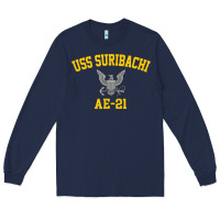 Navy uss suribachi ae 21 t shirt Long Sleeve Tee - StudioElite