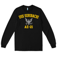 Black uss suribachi ae 21 t shirt Long Sleeve Tee - StudioElite