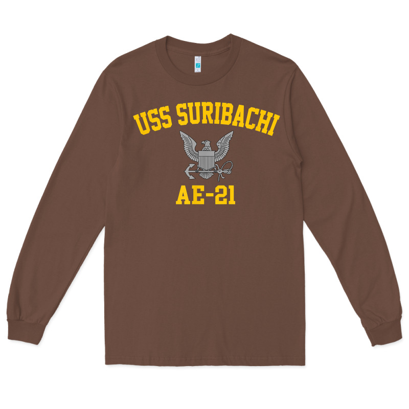 Uss Suribachi Ae 21 T Shirt Long Sleeve Tee by StudioElite | Teevron