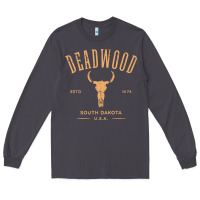 Smoke deadwood south dakota usa vintage distressed style design long sleeve Long Sleeve Tee - StudioElite