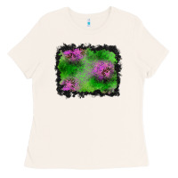 Bone halloween spooky stars background Ladies Tee - BundleAndBundleShop