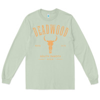 Matcha deadwood south dakota usa vintage distressed style design long sleeve Long Sleeve Tee - StudioElite