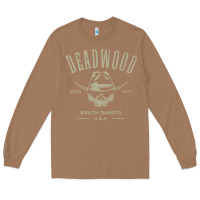 Toasted Coconut deadwood south dakota usa distressed skull design souvenir premium t s Long Sleeve Tee - StudioElite