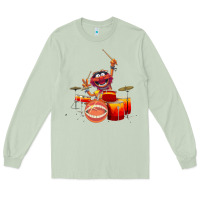 Matcha The muppets animal drummer Long Sleeve Tee - StudioElite