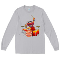 Moon Dust The muppets animal drummer Long Sleeve Tee - StudioElite