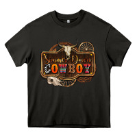 Asphalt simmer down cowboy olivia Heavy Core Tee - OliviaCreatesArt