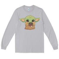 Moon Dust Baby yoda Long Sleeve Tee - StudioElite