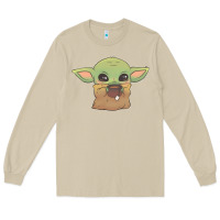 Mushroom Baby yoda Long Sleeve Tee - StudioElite