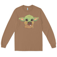 Toasted Coconut Baby yoda Long Sleeve Tee - StudioElite