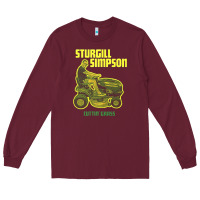 Burgundy sturgill simpson Long Sleeve Tee - StudioElite