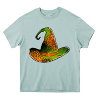 Arona leopard witch hat Heavy Core Tee - Jasminsmagicworld