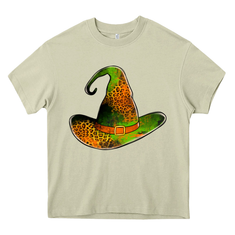 Leopard Witch Hat Heavy Core Tee by Jasminsmagicworld | Teevron