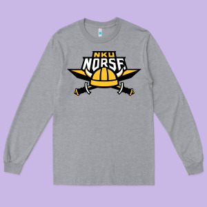 Northern Kentucky Norse, Merch Long Sleeve Tee Designed By Studioelite