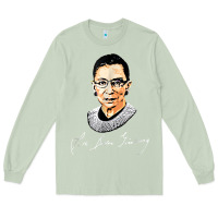 Matcha rbg ruth bader ginsburg feminist t shirt   signature art Long Sleeve Tee - StudioElite