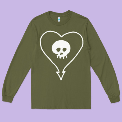 Alkaline Trio Long Sleeve Tee Designed By Studioelite
