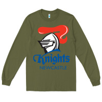 Army Green newcastle knights Long Sleeve Tee - StudioElite