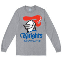 Heather Grey newcastle knights Long Sleeve Tee - StudioElite