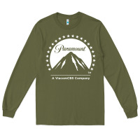 Army Green Paramount Pictures 3 Long Sleeve Tee - StudioElite