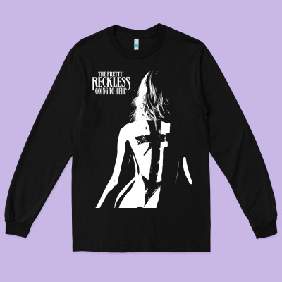 The Pretty Reckless Go To Hell Long Sleeve Tee Designed By Studioelite
