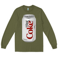 Army Green Diet Cola Long Sleeve Tee - StudioElite