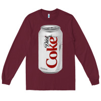 Burgundy Diet Cola Long Sleeve Tee - StudioElite