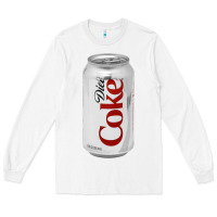 White Diet Cola Long Sleeve Tee - StudioElite