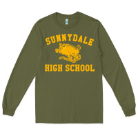 Army Green high scool merch Long Sleeve Tee - StudioElite