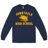 Navy high scool merch Long Sleeve Tee - StudioElite