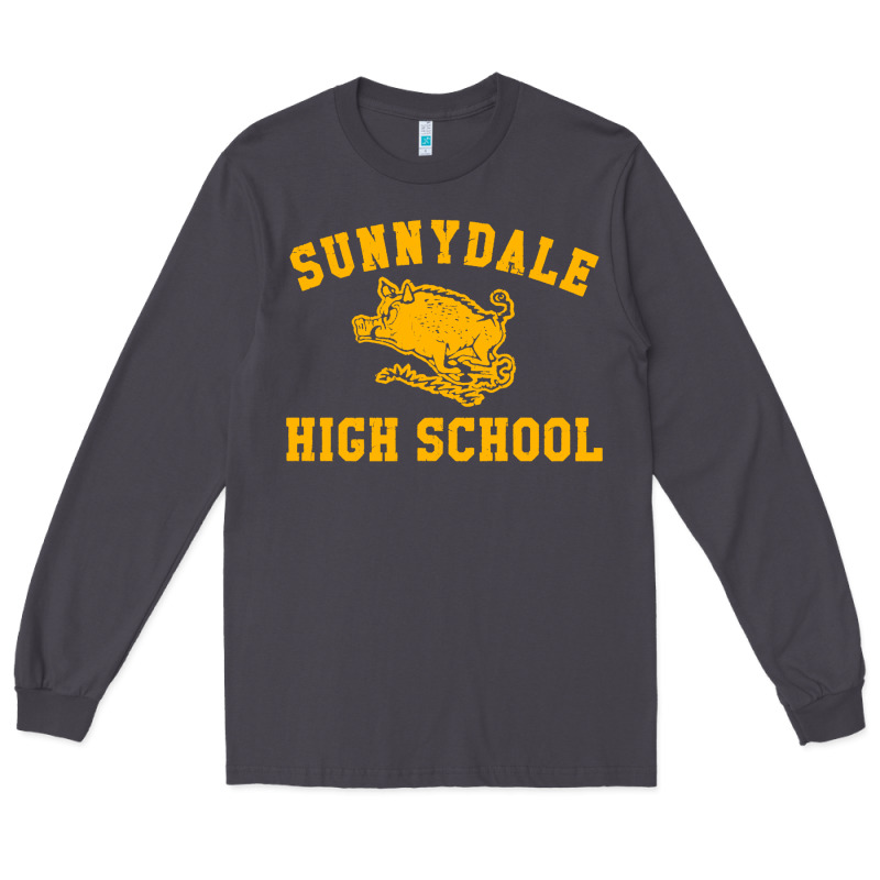 High Scool Merch Long Sleeve Tee by StudioElite | Teevron