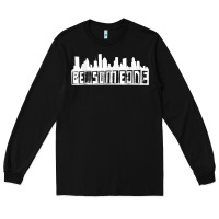 Black be someone h town houston texas skyline. t shirt Long Sleeve Tee - StudioElite