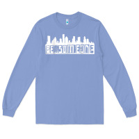Colony Blue be someone h town houston texas skyline. t shirt Long Sleeve Tee - StudioElite