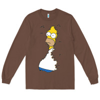 Chestnut Homer In Hedges Classic Long Sleeve Tee - StudioElite