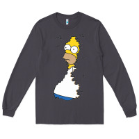 Smoke Homer In Hedges Classic Long Sleeve Tee - StudioElite