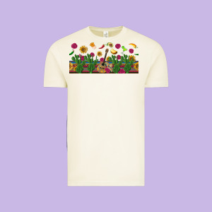 Mexican Sombrero Guitar Rose Cactus Libbey  Cup Vintage Tee Designed By Bundleandbundleshop